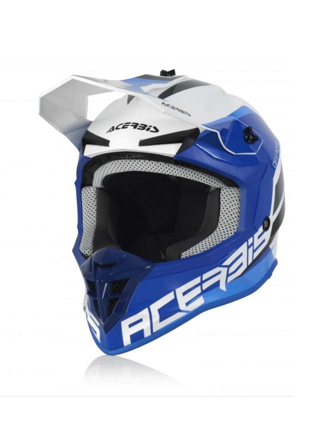 ACERBIS - LINEAR BLU/WHITE HELMET - SECURTEX MOTOR SL (t/a MaximoMoto)