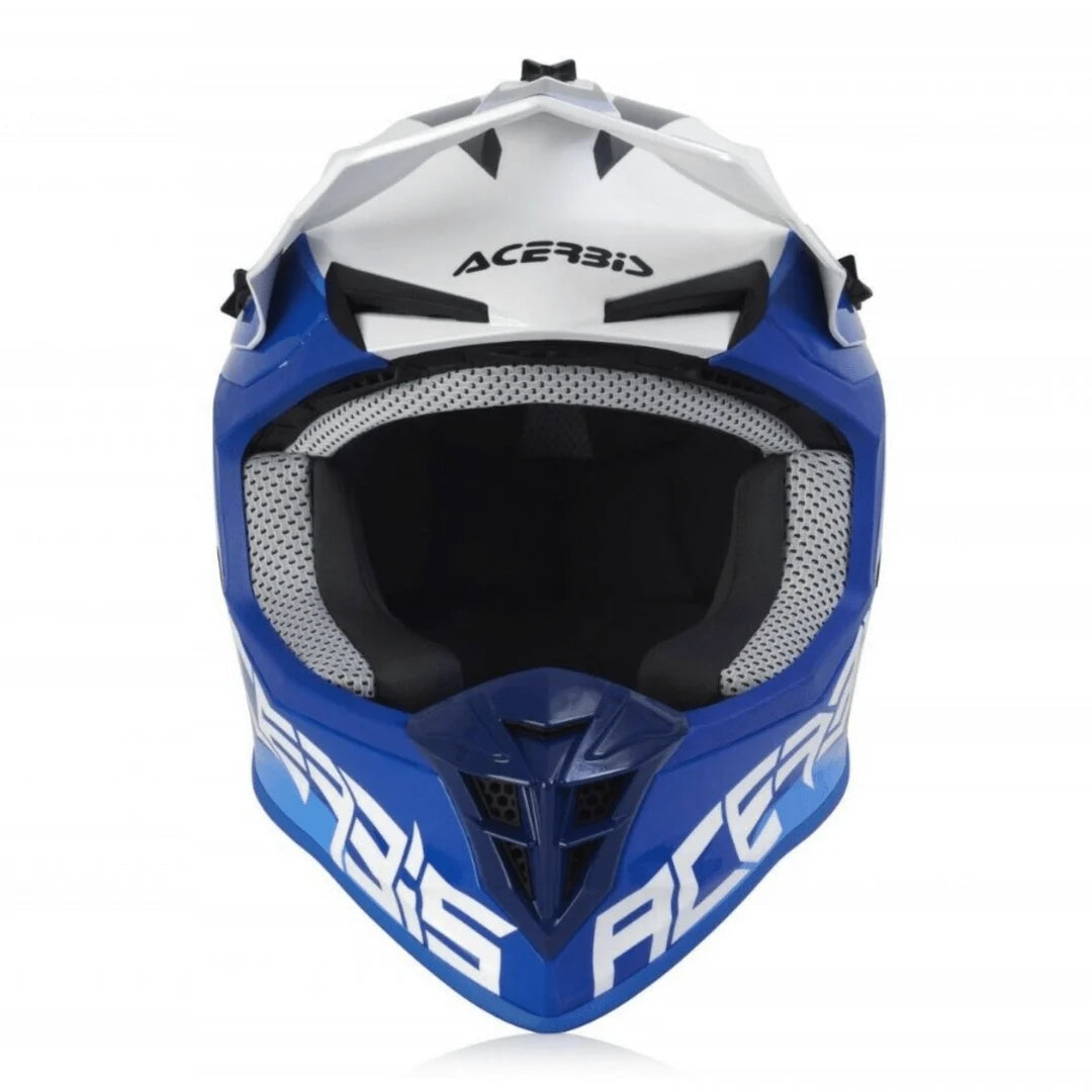 ACERBIS - LINEAR BLU/WHITE HELMET - SECURTEX MOTOR SL (t/a MaximoMoto)