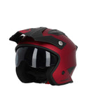 ACERBIS - ARIA METALLIC ROSSO JET HELMET - SECURTEX MOTOR SL (t/a MaximoMoto)