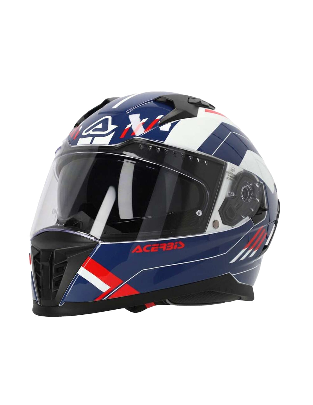 ACERBIS - X-WAY GRAPHIC HELMET BIANCO/BLU/ROSSO - SECURTEX MOTOR SL (t/a MaximoMoto)