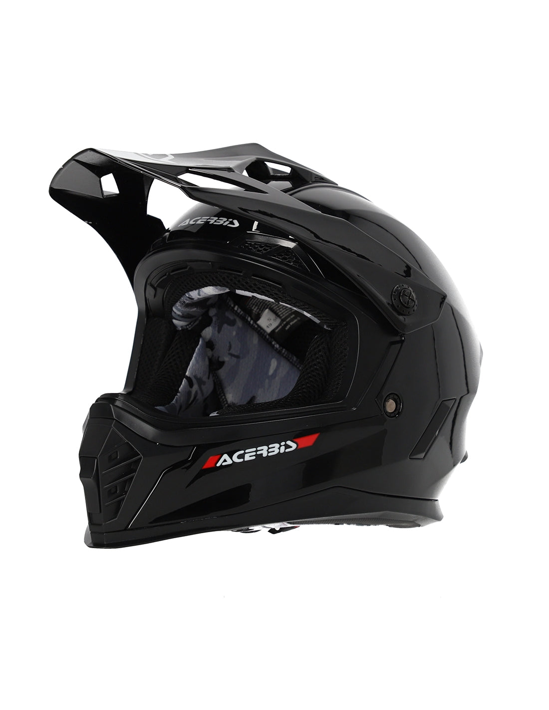 ACERBIS - RIDER JUNIOR BLACK HELMET - SECURTEX MOTOR SL (t/a MaximoMoto)