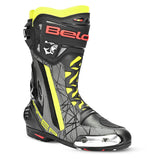 BELA - AIR RIDER GP-1 RACING BOOT Black/Yellow Flu - SECURTEX MOTOR SL (t/a MaximoMoto)