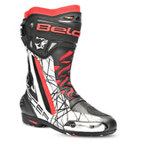 BELA AIR RIDER GP-1 MOTORCYCLE RACING BOOT BLACK RED