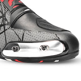 BELA AIR RIDER GP-1 MOTORCYCLE RACING BOOT BLACK GREY RED