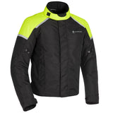 Spartan Short WP Men's Motorbike Jacket Black/Fluo front pic