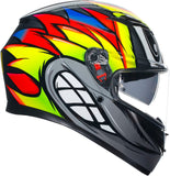 AGV CASCO K3 BIRDY 2.0 GRIS/AMARILLO/ROJO - SECURTEX MOTOR S.L (t/a MaximoMoto)