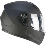 SKA-P 3MHA SPEEDER MONO Integral Moto Casco Negro Mate