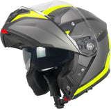 SKA-P 5THG FALCON SPORT CASCO MODULAR NERO GIALLO FLUO OPACO