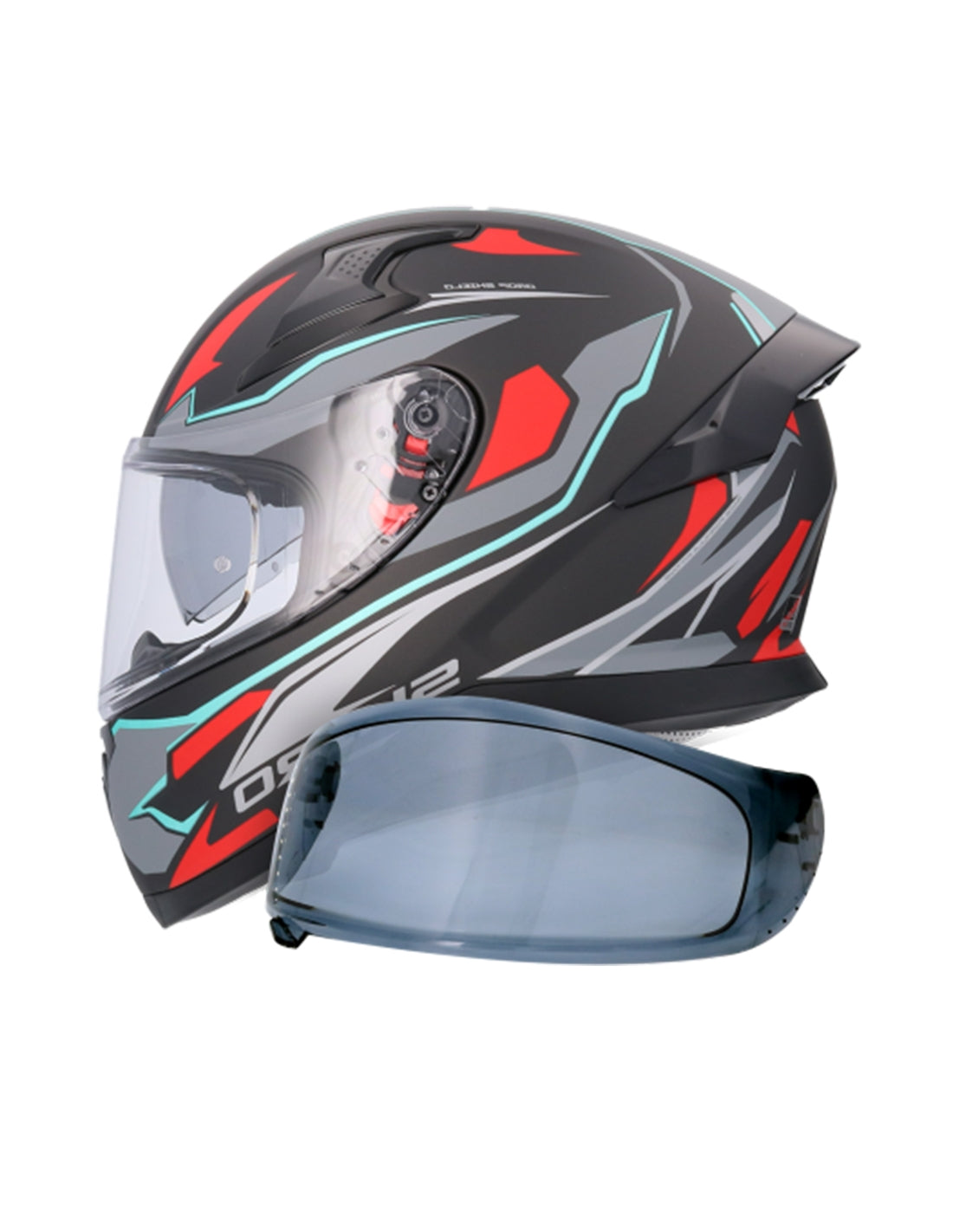 SHIRO HELMET KATANA SHARP MATTE GRAY - SECURTEX MOTOR SL (t/a MaximoMoto)