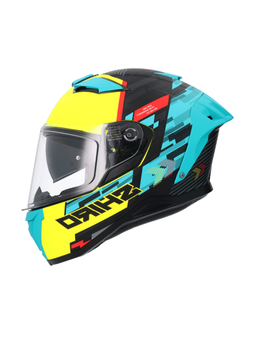 SHIRO ALPHA RACER ONE HELMET MATTE BLUE - SECURTEX MOTOR SL (t/a MaximoMoto)