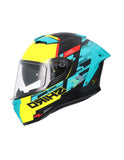 SHIRO ALPHA RACER ONE HELMET MATTE BLUE - SECURTEX MOTOR SL (t/a MaximoMoto)
