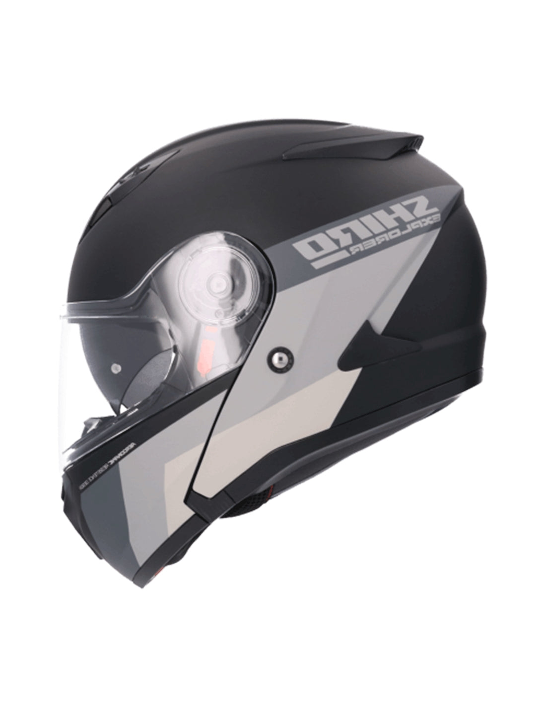 SHIRO HELMET EXPLORER MAVERICK TITANIUM MATTE - SECURTEX MOTOR SL (t/a MaximoMoto)