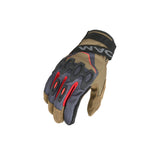 Macna Zairona Women's Gloves Taupe/black/red - SECURTEX MOTOR SL (t/a MaximoMoto)