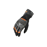 Macna Tempo Perforated Gloves Black/dark grey/orange - SECURTEX MOTOR SL (t/a MaximoMoto)