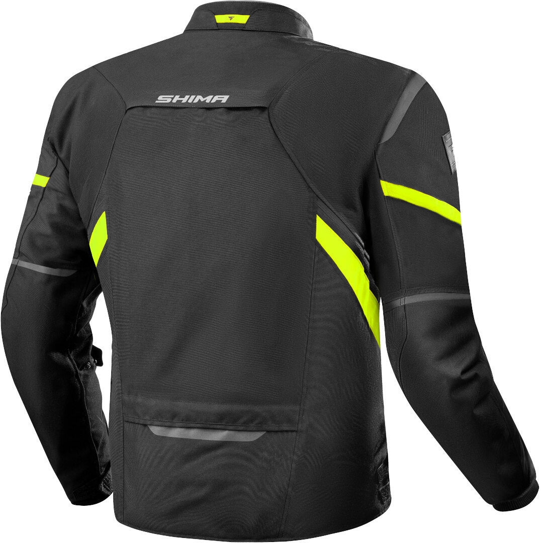 SHIMA RUSH 2.0 MEN IMPERMIABLE JACKET FLUO - SECURTEX MOTOR S.L (t/a MaximoMoto)
