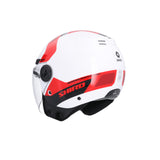 SHIRO HELMET KYOTO KALOS WHITE RED - SECURTEX MOTOR SL (t/a MaximoMoto)