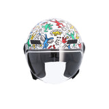 SHIRO HELMET KYOTO DOODLE LIVE MULTICOLOR - SECURTEX MOTOR SL (t/a MaximoMoto)