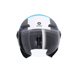 SHIRO HELMET KYOTO KALOS TITANIUM MATT BLUE - SECURTEX MOTOR SL (t/a MaximoMoto)