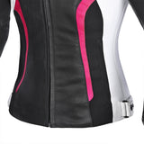 R-TECH - Tom Rider Lady Jacket Black/White/Fuschia - SECURTEX MOTOR SL (t/a MaximoMoto)
