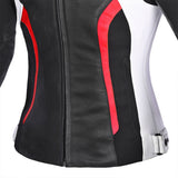 R-TECH - Tom Rider Lady Jacket Black/White/Red - SECURTEX MOTOR SL (t/a MaximoMoto)
