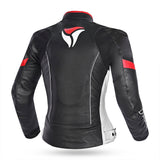 R-TECH - Tom Rider Lady Jacket Black/White/Red - SECURTEX MOTOR SL (t/a MaximoMoto)