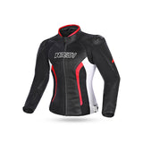 R-TECH - Tom Rider Lady Jacket Black/White/Red - SECURTEX MOTOR SL (t/a MaximoMoto)