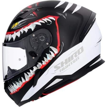 SHIRO HELMET HUNTER SHARK NG MATE - SECURTEX MOTOR SL (t/a MaximoMoto)