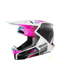 SHOT RACE PHASER HELMET BLACK_BLUE_PINK_PEARLY XS - SECURTEX MOTOR SL (t/a MaximoMoto)