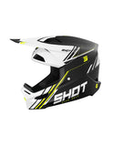 SHOT RACE SPRINT HELMET BLACK_NEON_YELLOW_MATT XS - SECURTEX MOTOR SL (t/a MaximoMoto)