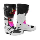 SHOT RACE 8 MOTOCROSS BOOTS WHITE/PINK - SECURTEX MOTOR SL (t/a MaximoMoto)