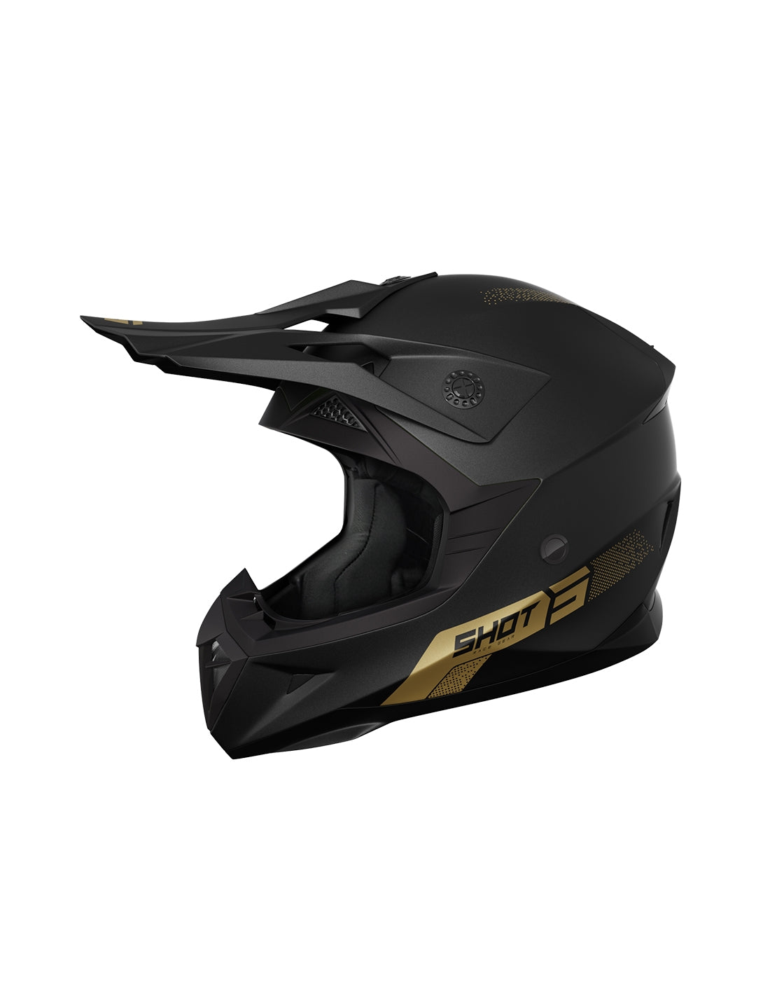 SHOT PULSE ELEMANT GOLD_MATT XS HELMET - SECURTEX MOTOR SL (t/a MaximoMoto)