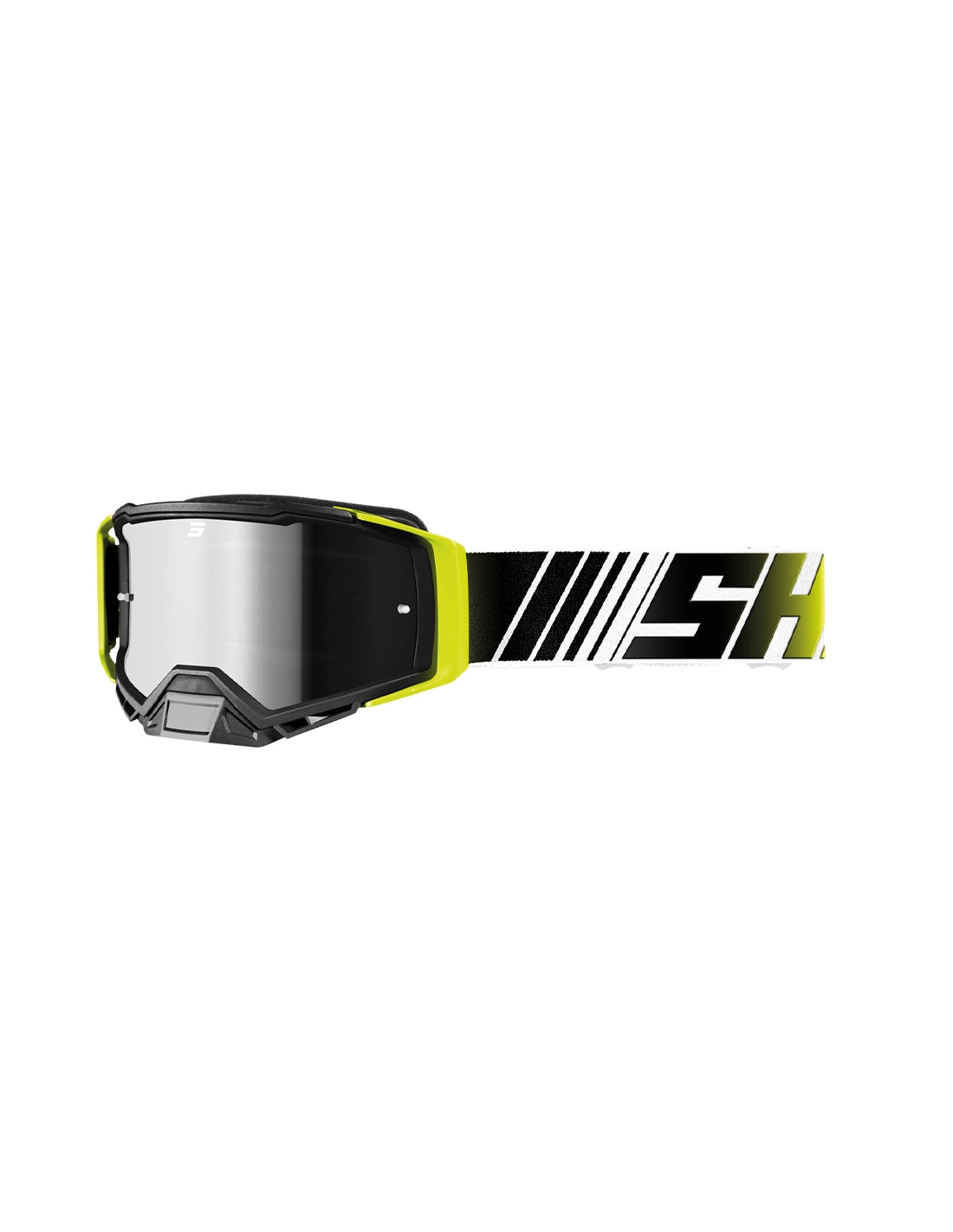 SHOT CORE STRIPE NEON_YELLOW_GLOSSY GLASSES - SECURTEX MOTOR SL (t/a MaximoMoto)