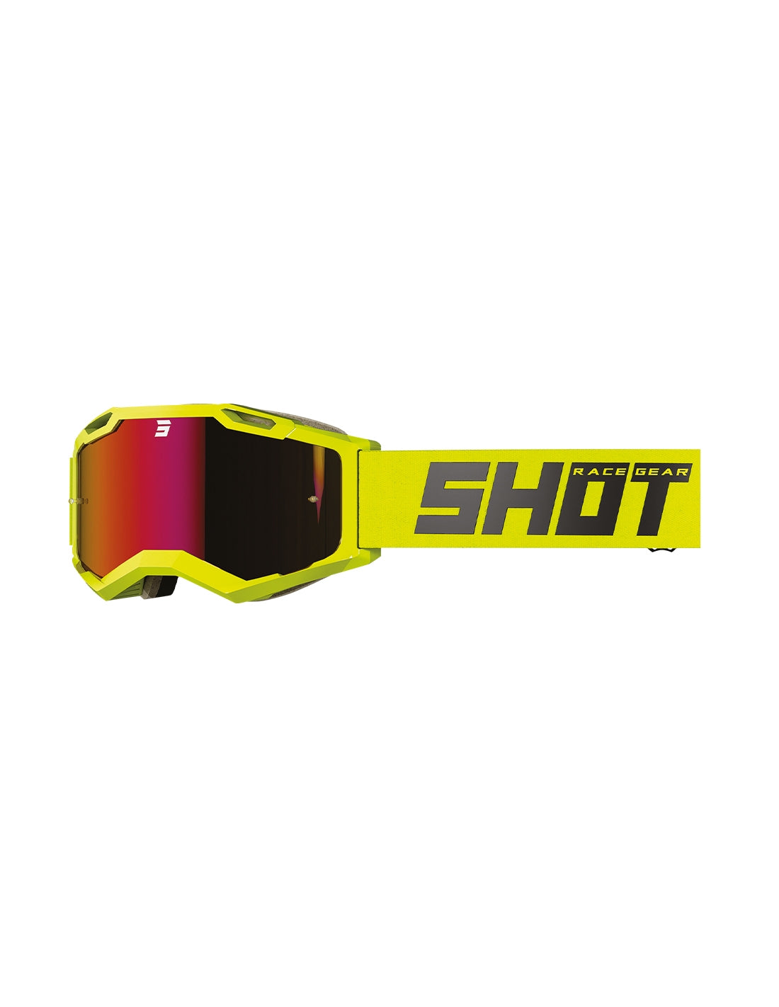 IRIS 2.0 SOLID NEON_YELLOW_GLOSSY GLASSES - SECURTEX MOTOR SL (t/a MaximoMoto)