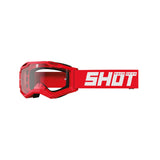 ASSAULT 2.0 SOLID RED_GLOSSY GOGGLES - SECURTEX MOTOR SL (t/a MaximoMoto)
