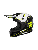SHOT PULSE KID LINES BLACK_NEON_YELLOW_GL YS HELMET - SECURTEX MOTOR SL (t/a MaximoMoto)