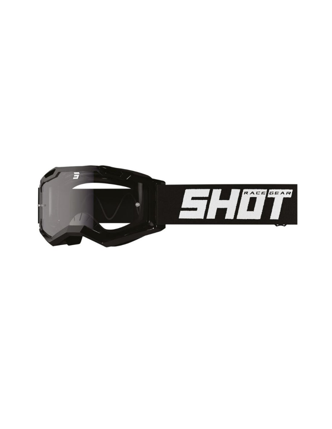 OFF ROAD SHOT ROCKET KID 2.0 SOLID BLK_GL GOGGLES - SECURTEX MOTOR SL (t/a MaximoMoto)