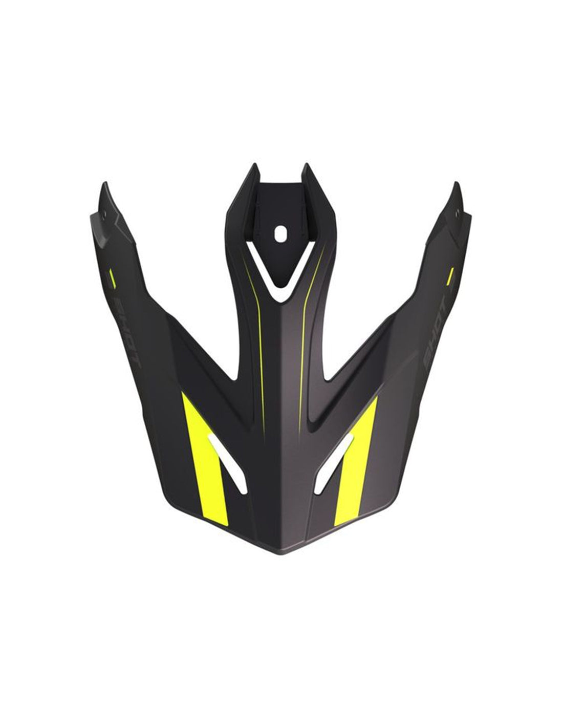 SHOT TREK RALLY VISOR BLACK_NEON_YELLOW_MATT - SECURTEX MOTOR SL (t/a MaximoMoto)