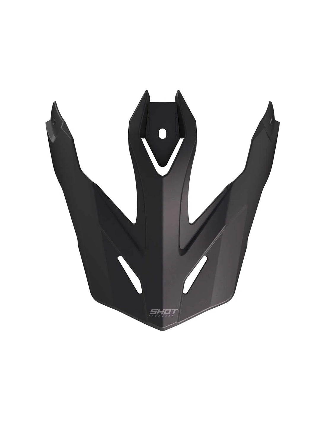 SHOT TREK VISOR SOLID BLACK_MATT - SECURTEX MOTOR SL (t/a MaximoMoto)