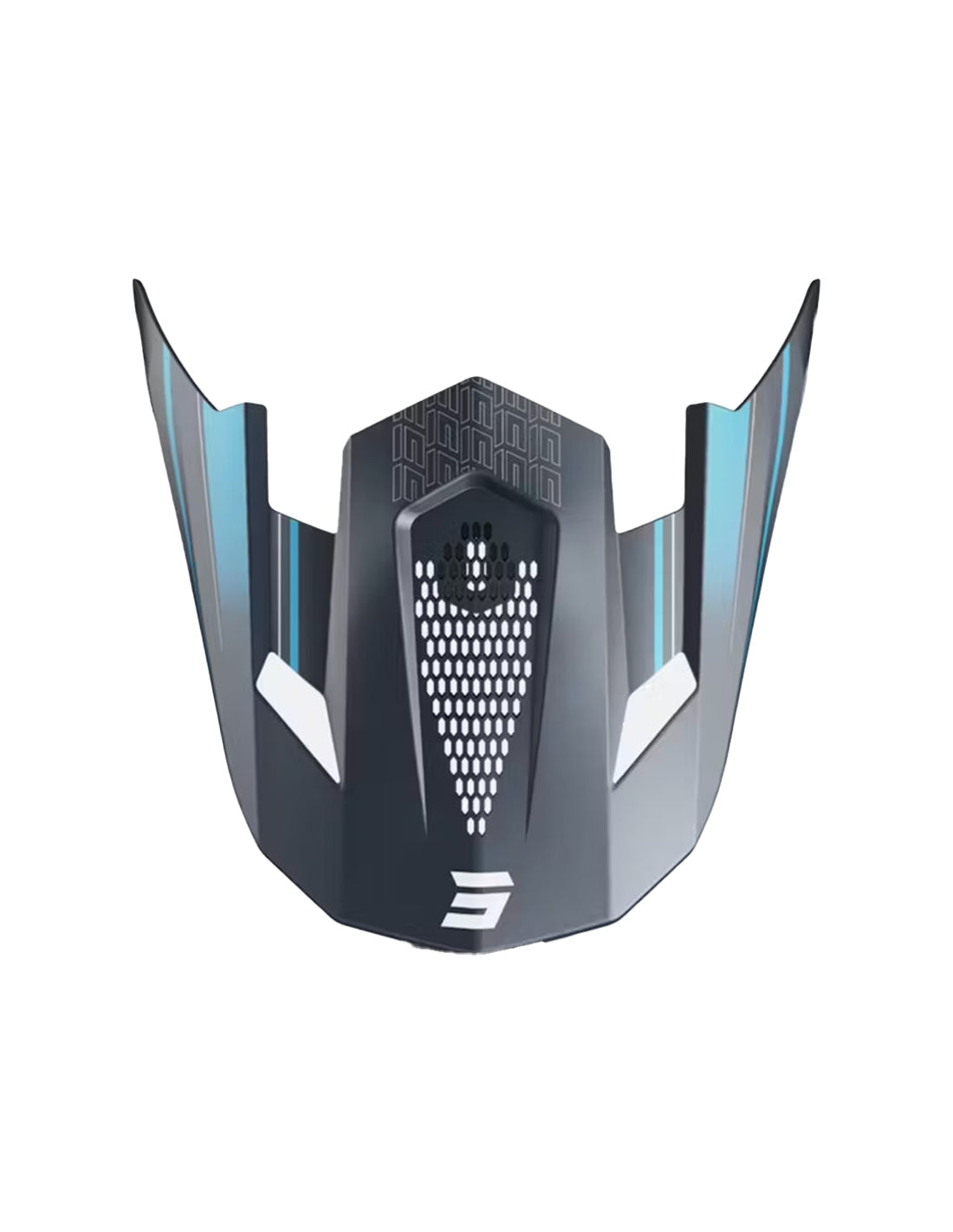 SHOT LITE VISOR CHALLENGER BLUE_MATT - SECURTEX MOTOR SL (t/a MaximoMoto)