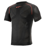 Alpinestars Ride Tech V2 Top Short Sleeve Summer Black Red images