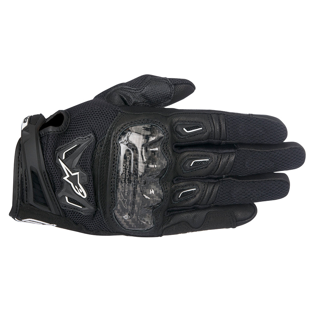 Alpinestars Stella SMX 2 v2 Air Carbon Motorcycle Gloves Black - back pic