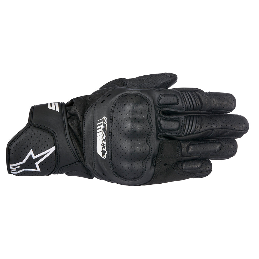Alpinestars SP-5 Motorcycle Gloves Black - back pic