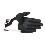 Alpinestars SP-5 Motorcycle Gloves White Red - front pic