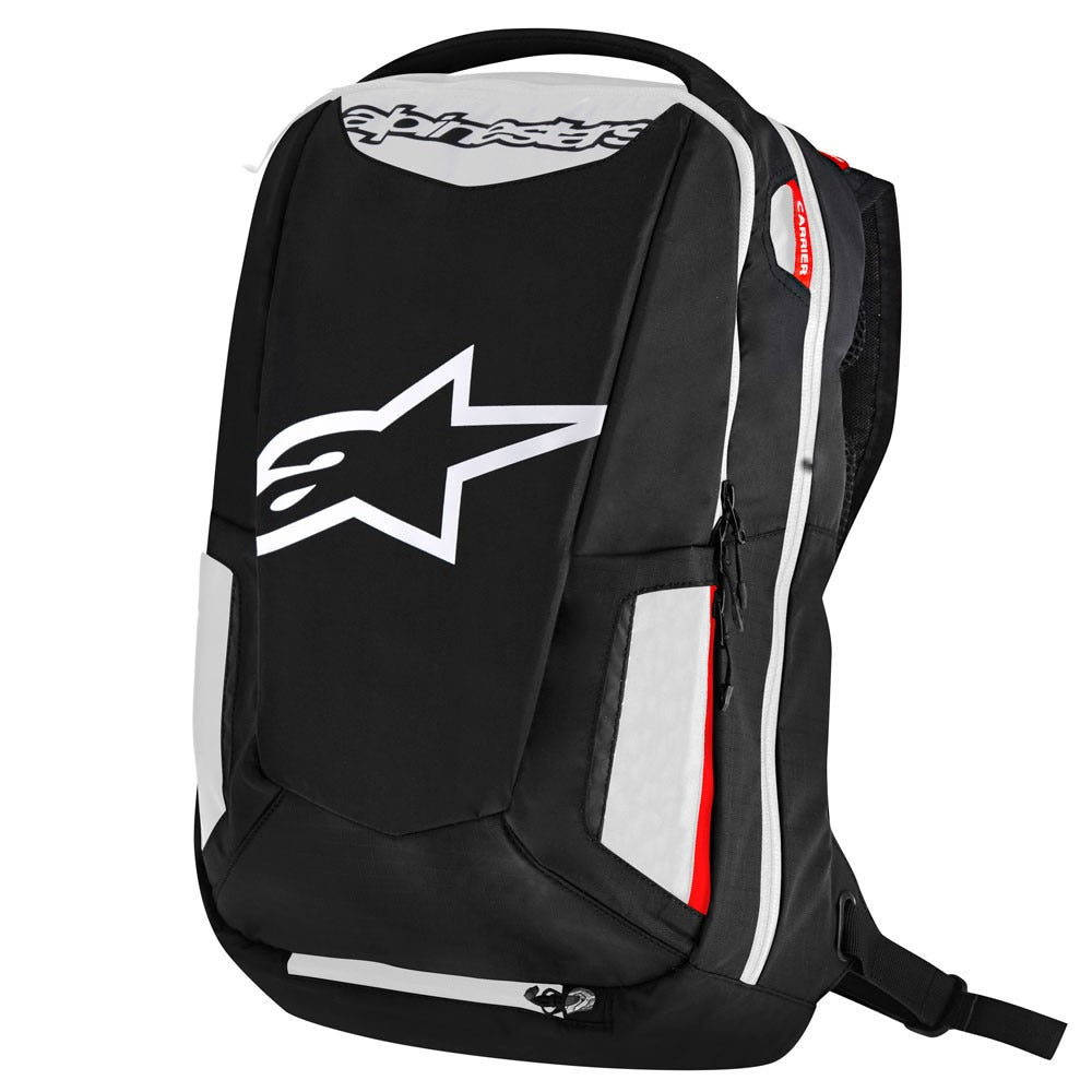 City Hunter Backpack Black/White/Red images