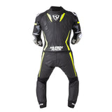 MUGENRACE MNR-1911 Traje Cuero Mucho Negro Amarillo Blanco