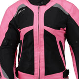 BELA - Airy WP Lady Textile Jacket Black/Fluor Pink - SECURTEX MOTOR SL (t/a MaximoMoto)