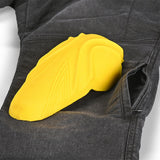 Bela Stroke 32L Inseam Motorcycle Demin Jeans Black