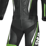 SHUA Infinity 2PC Motorcycle Racing Suit Black Green