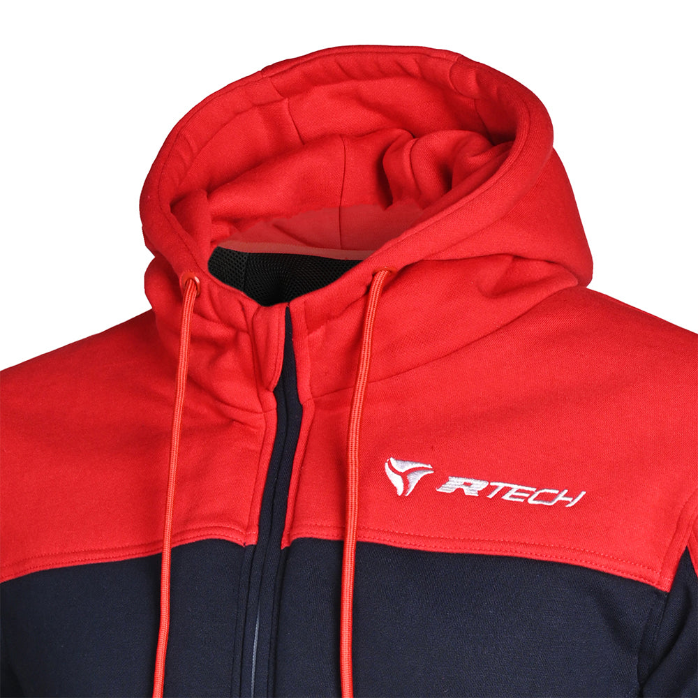 R-TECH Suspension Hoodie - Blue Red - upper image