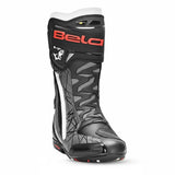 BELA AIR RIDER GP-1 MOTORCYCLE RACING BOOT BLACK GREY